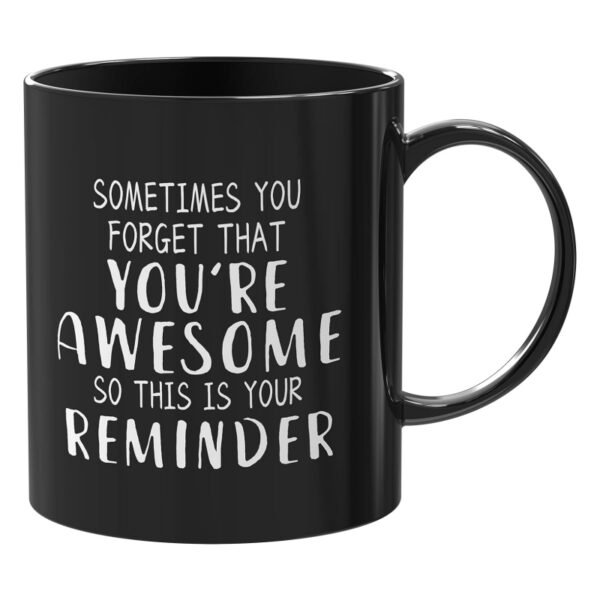 Custom Coffee Mug Valentine's Day Gifts Black Cups With Handle And Text