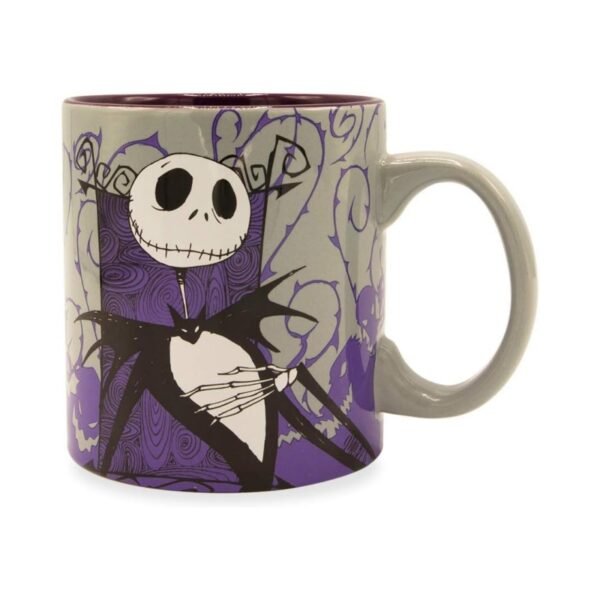 Custom Silver Buffalo Halloween Ceramic Mug ，Coffee Mug With Handle