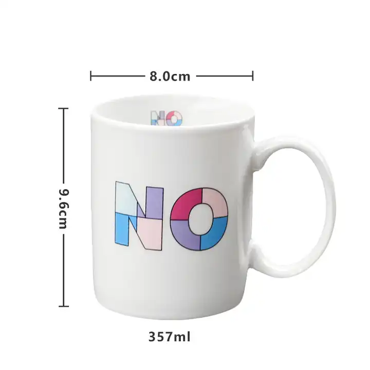 Porcelain stackable mug